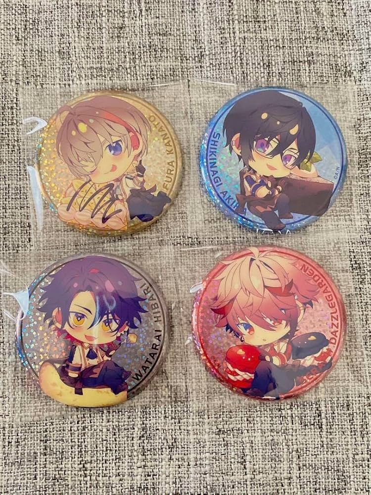 Amazon | にじさん AGF 缶バッジ ヴォルタクション NL | バッジ